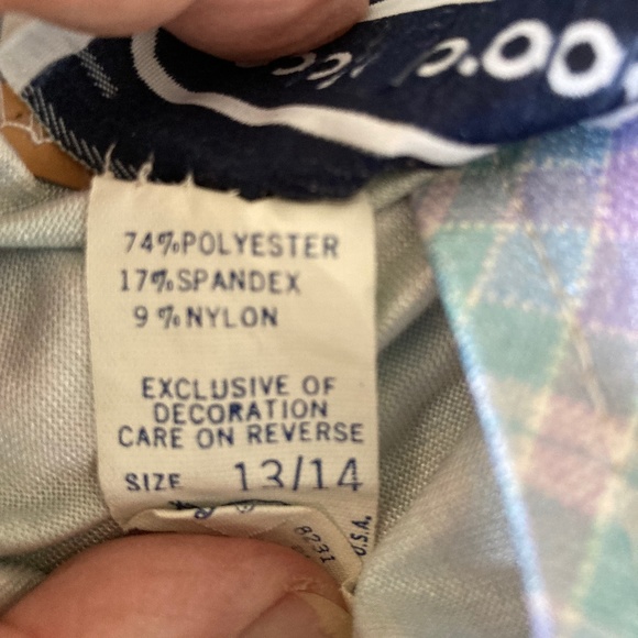 Bathing Suit w Two Button Accent Mid 1980's - Picture 7 of 13